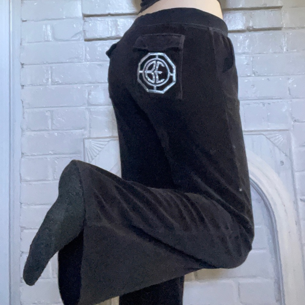 BEBE Y2K Flared Sweatpants